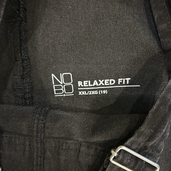 🚨 CLEARANCE ITEM! 🚨 NOBO Black Overalls/Shortalls - Picture 3 of 3